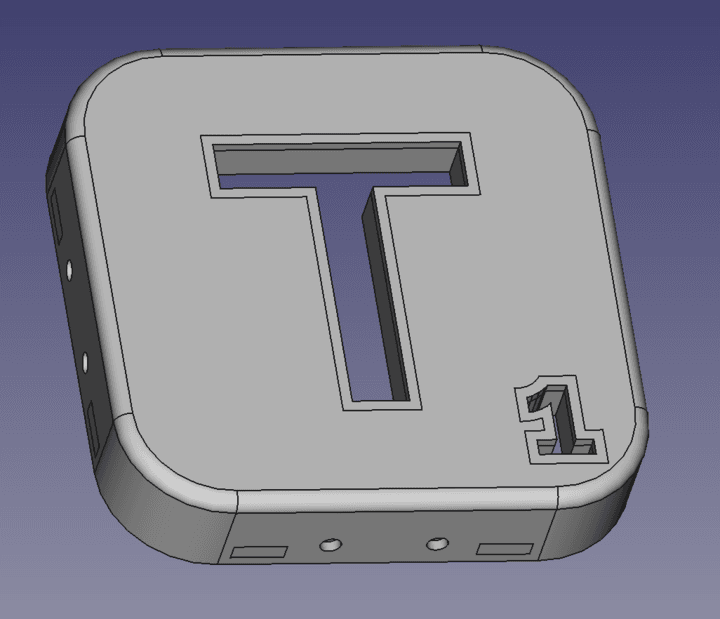 3D model prvku